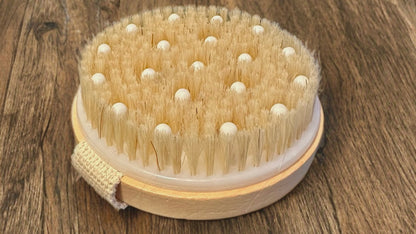 DRY BRUSHING BODY BRUSH